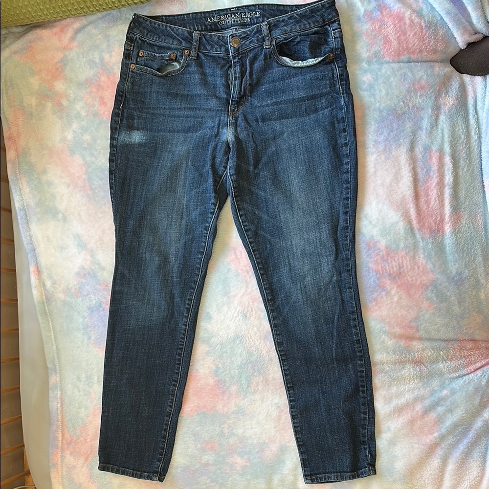 American Eagle Hi-rise skinny stretch jeans